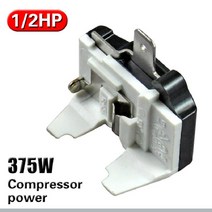 1개 1/2HP 냉장고 냉동고 압축기 과부하 과열 보호기 버터 플라이 DRP 인서트, 한개옵션0, 한개옵션0