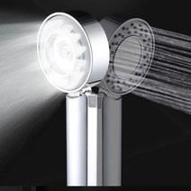 버블마사지 절수 스팀 분사 샤워기 헤드, 양면샤워기헤드