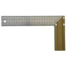 직각자 4015222 CW250 BD 알루미늄.눈금 블루텍 40604EA