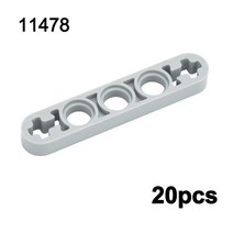 레고 닌자고 시티 빌딩 블록 DIY 샤프트 구멍이 있는 얇은 팔 호환 조립 입자 99773 6632 32056 32017 Ledu, 08 11478 20pcs