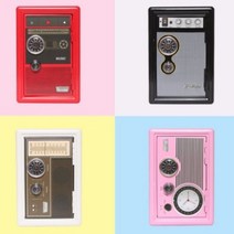 바보사랑 레트로 메탈 세이프 캐쉬박스 4종.디자인에버(무료배송), 레드앰프