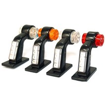 윙바디 덤프차 LED 토끼등 차폭등 24V 미등 스카니아 용달트럭 화물차 1톤 사이드램프 신형5톤 현대 벤츠 깜빡이 트레일러 특장차 탑차, 옵션01 레드LED