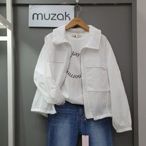 무자크 가슴포켓스트링카라점퍼 MO3WJP09