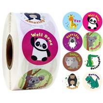 전동운반카트 전동차 화물카트 식판운반카트 100-500PCS 어린이를위한 보상 스티커 어린이 유치원 학교 권장 학생 게임 장난감 동물 문구 라벨, 19 QY530B-100pcs