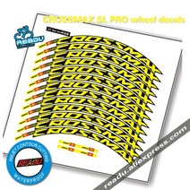 MAVIC CROSSMAX SL PRO MTB 휠 스티커 폭 18mm 프로 자전거 바퀴 데칼 두 림, [17] 27.5er other color