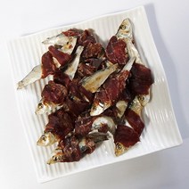 아침애 무방부제 반려동물 수제간식, 1개, 밴댕이와 오리안심70g