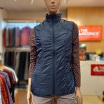 레드페이스 간절기에 따뜻한 안감 기모 프린트 여성 조끼