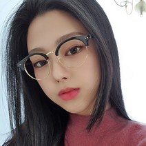 에스비카 SBKA Mason 하금테 안경 남자 여자 반뿔테