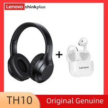 레노버 씽크플러스 TH10 LP40 무선 블루투스 헤드셋 오디오 인터페이스 듀얼 파워 라우드 스피커 스포츠, 04 TH10 black LP40W