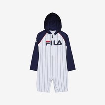 휠라 키즈 후드형 스윔수트 래쉬가드 FK2RTB2682M