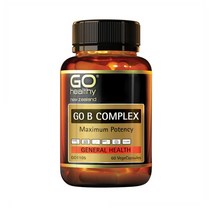 GO healthy Go B Complex 고헬씨 고헬씨 고 B 콤플렉스 60베지터블캡슐, 60캡슐, 1개