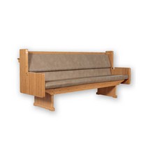 비전 장의자 VY-10 (대나무집성) 교회 성전 본당 강단 예배당, 1개