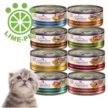 웰니스 코어 시그니쳐 셀렉트 고양이 습식 대용량 캔 150g x 12개, 웰니스코어 슈레드 닭고기와 소고기 150gx12개