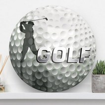 아트박스/꾸밈 ii428-원형아크릴액자_골프