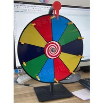 추첨기 룰렛 뽑기판 술자리 돌리는 벌칙 게임기 회전판, 30cm