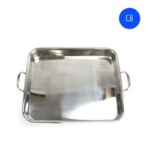 [Su♭] 업소용 스테인레스 떡볶이판 삼중 대 철볶음팬 볶음 분식점 떡볶이 요리 사각 양은 알루미늄 용사각 _Πj_ea, Φ본상품Φ, Φ본상품Φ