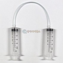 상아사이언스 교육용연결관 주사기 50ml 셈놀이 수세기판