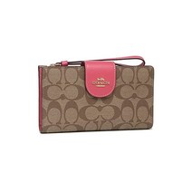 코치아울렛 장지갑 SIGNATURE 베이지 핑크 여성 COACH C2874IMD9S 제품