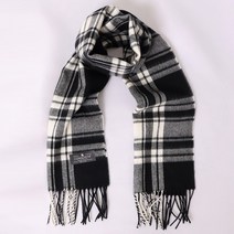 바젤 국내생산 무료배송[BJA86]남녀공용 모노톤 체크 목도리