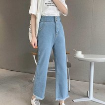 [@선유펀] /보세 여자 청바지 쇼핑 통청 바지 가을 엄마 패션