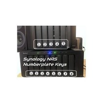 시놀로지 NAS NUMBERED 드라이브 Bay Keys X9 타입 D5 D6 D8 D9 R6 or R8 trays