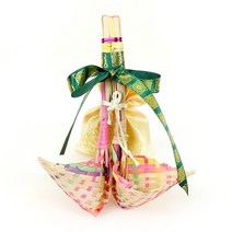 (재미스쿨) 향이나는 복조리만들기 패키지 5인용 복주머니 전통 DIY