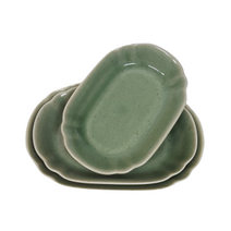 초여도예 뉴타원접시, 2호, 그린