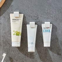 2.1g 호텔식 부착형 심플 치약걸이 치약꽂이 디스펜서 화이트, 1개