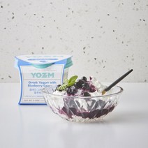 요즘 블루베리콩포트 그릭 요거트 130g 3개, 단품