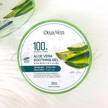 듀이니스 알로에베라 수딩젤 100% 300ml 유통기한25년, 2개