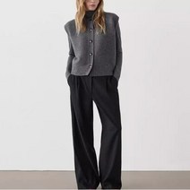 자라 루즈핏 정장 니트 조끼 베스트 zara