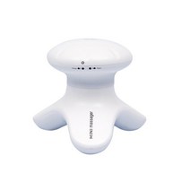 머리 마사지기 전동 모발관리기 두피 마사지기계 mini neck massager for, 하얀