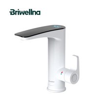 물탱크없는온수기 Briwellna 주방 전기 온수 수도꼭지 탱크 불필요 가이저 가열 난방 탭 순간 히터, 03 white-bp32_01 EU