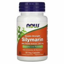 나우푸드 더블스트랭스 실리마린 300mg 50식물성캡슐, 1개, 50 개