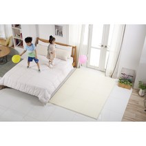 층간소음매트 퍼즐매트 아기매트 스마일매트, 사이드, 크림스톤 1p