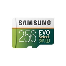 Samsung EVO Select micro SDXC UHS-I U1 100MB/s Full HD Memory Card incl. SD adapter (MB-ME64HA/EU), MB-ME256HA/EU