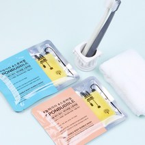 사비아 바디버블 스폰버블 일회용 샤워 스폰지 + 바디워시, 20매, 15ml, 아쿠아마린 10매/퓨어부케 10매