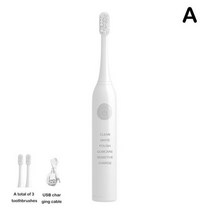 음파전동칫솔 진동 Mi 스마트 소닉 전동 칫솔 USB 충전식 방수 헤드159947, A