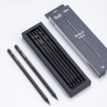 DELI 델리 누사인 필사 블랙연필 10자루, NS722-2B 10자루, 2B