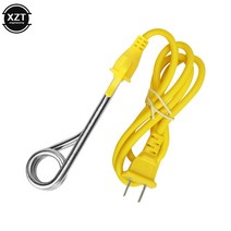 온수기 히터봉 온수 히터 휴대용 인스턴트 전기 가열 막대 600w 220v 온수 보일러 미니 전기 여행에 적합, 없음