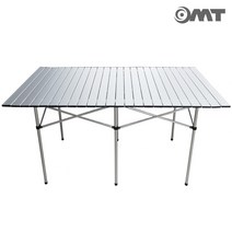 137cm특대형 알루미늄 캠핑 접이식 폴딩 롤 테이블 OCP-1370