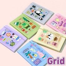 [칠삼이일디자인] 나의 색 나의 하루vol.5_모눈노트, 파우더핑크, 파우더핑크