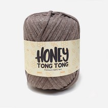 니뜨 허니통통실(100g) / 니뜨털실 뜨개질실 손가방소품실 가방뜨기 러그뜨기 젤리얀킹 허니통통, 109_멜란코코아, 1개