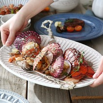 메세라미카 티에라 줄리엣 오발플레이트 3color, 오프 화이트