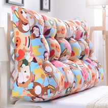 YnJ 침대 헤드쿠션 허리 등받이 대형 삼각 등쿠션, 72.길이 200x높이 60x두께 30cm  +전래 동