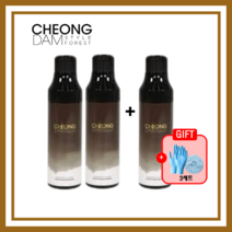 청담스타일 포레스트 블랙체인지 샴푸 200ml + 염색장갑&캡 자연갈색 장민호샴푸, 샴푸3개 + 헤어캡&장갑(3세트)