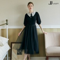 JJ지고트 도트 샤 레이어드 스커트 GMAP0SKP1