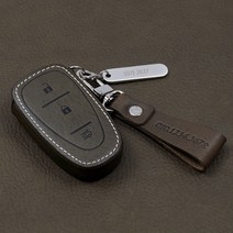 리츠S 더넥스트 스파크 가죽 키홀더 쉐보레 2버튼 C-01 스마트 키케이스, 리츠S C-03 레드-스트랩 추가안함