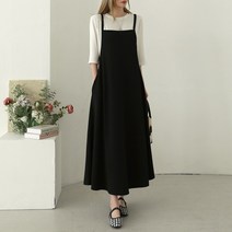 시크루즈 샤네 베이직 포켓 플레어 뷔스티에 원피스_BDOE988