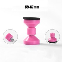 SS침대 일체형 수납 1Pcs 42-110mm 조정 가능한 자기 접착 스레드 침대 프레임 흔들림 방지 도구 고정 Anti, 16 Pink 59-67mm